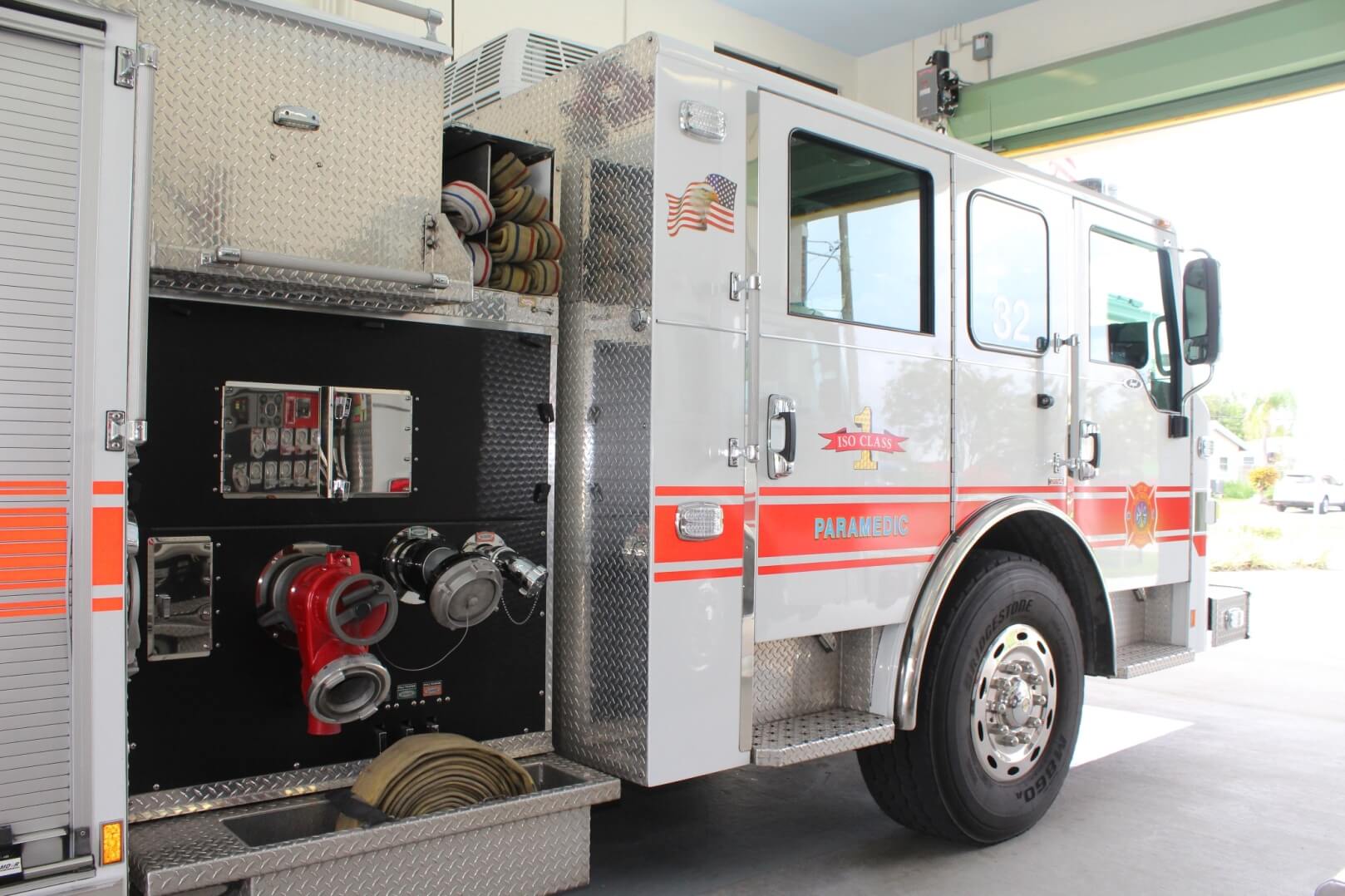 Engine 32 at Fire Station 32